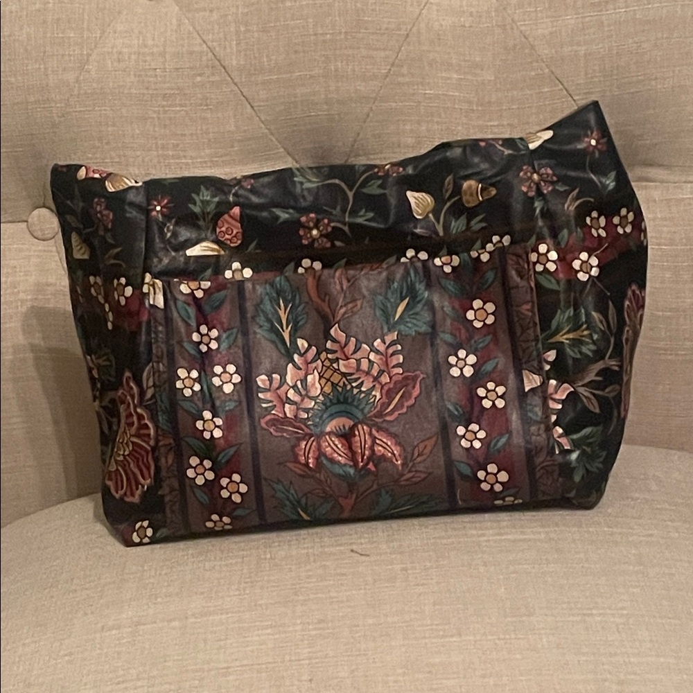 Floral Black Women's Bag
